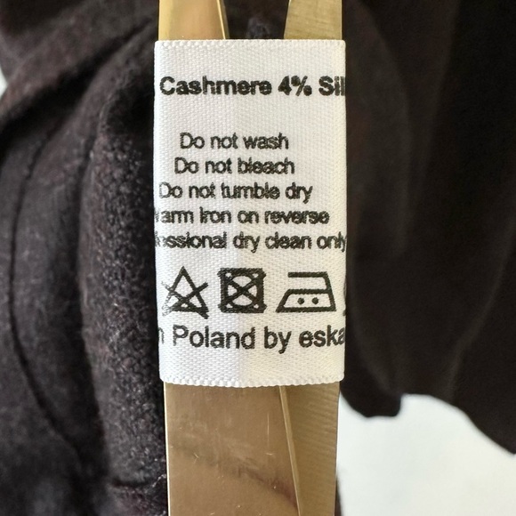 Eskandar Cashmere Silk High Low Hem Dress - Picture 12 of 14